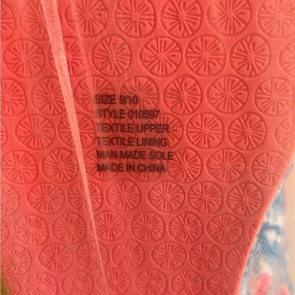 Lilly Pulitzer Slippers GWP My Little Peony Size 5/6 7/8 9/10 NWT - Picture 4 of 5